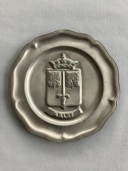 Tinnen bord Aalst - Foto 1