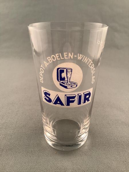 Bierglas Safir Depot A. Boelen  - Foto 1