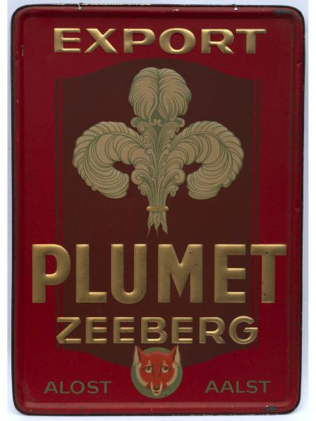 Blikken bord Export Plumet Zeeberg - Foto 1
