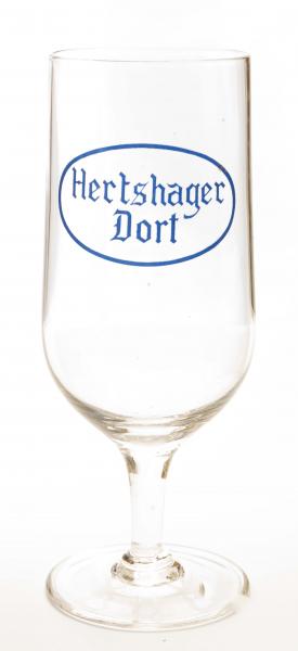 Bierglas Hertshager Dort - Foto 1