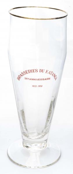 Bierglas Brasseries Du Katanga - Foto 1