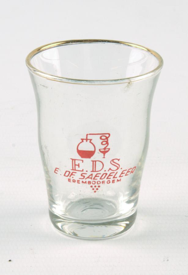 Jeneverglas E.D.S Emery De Saedeleer - Foto 1