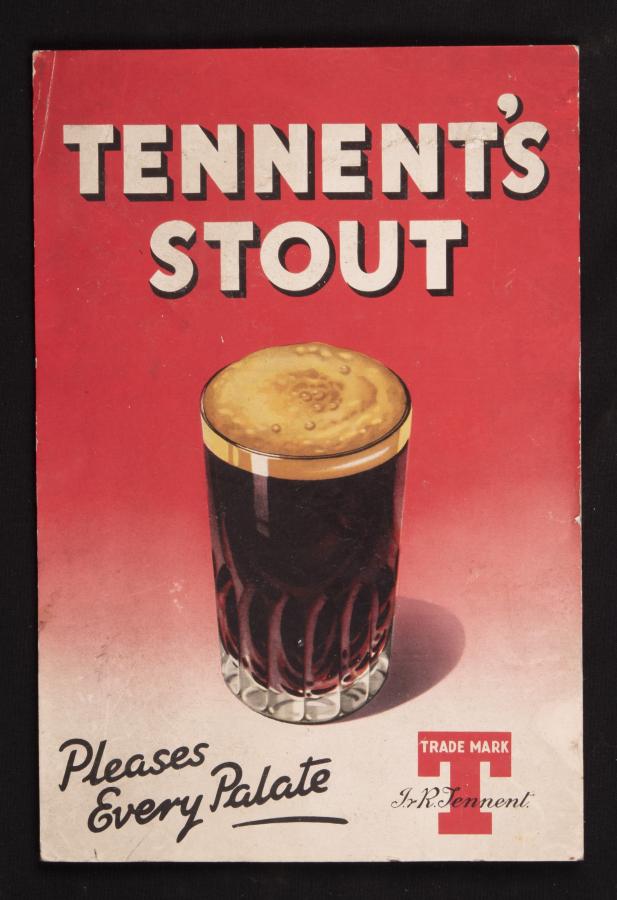 Kartonnen bord Tennent's Stout - Foto 1
