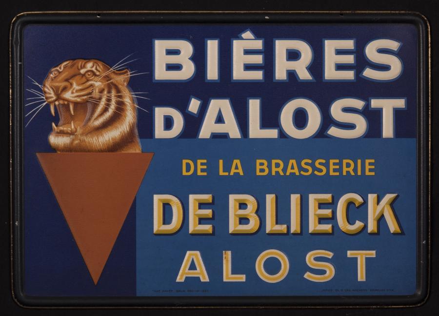 Blikken bord Bieres d'alost - Foto 1