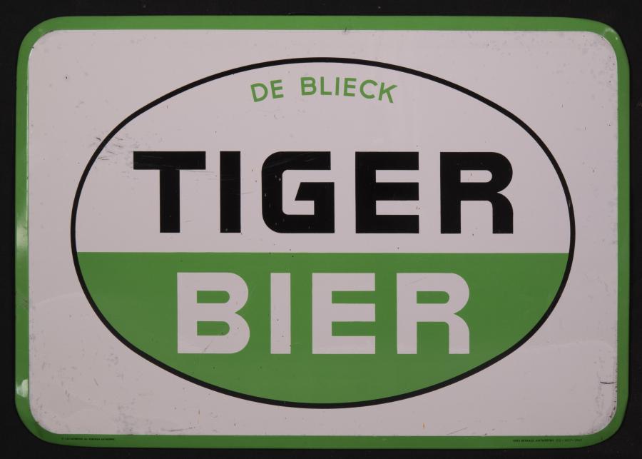 Blikken bord Tiger Bier - Foto 1