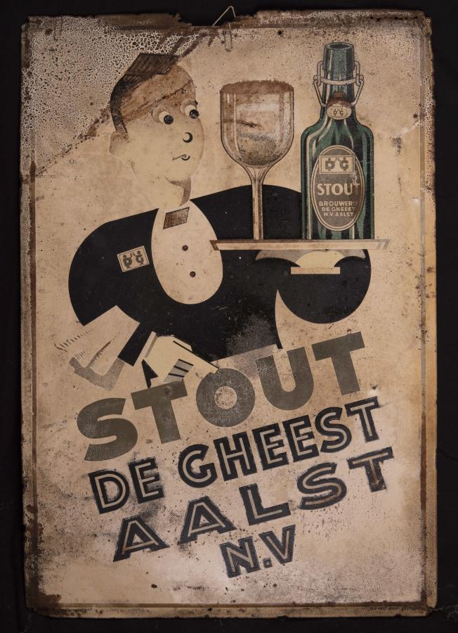 Blikken bord De Gheest  - Foto 1